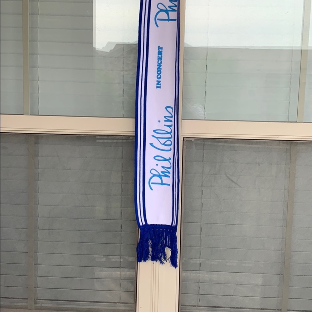 ORIGINAL Phil Collins In Concert Scarf